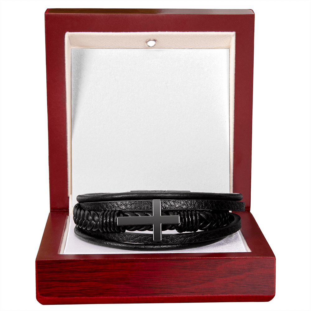 Bracelet croix pour homme