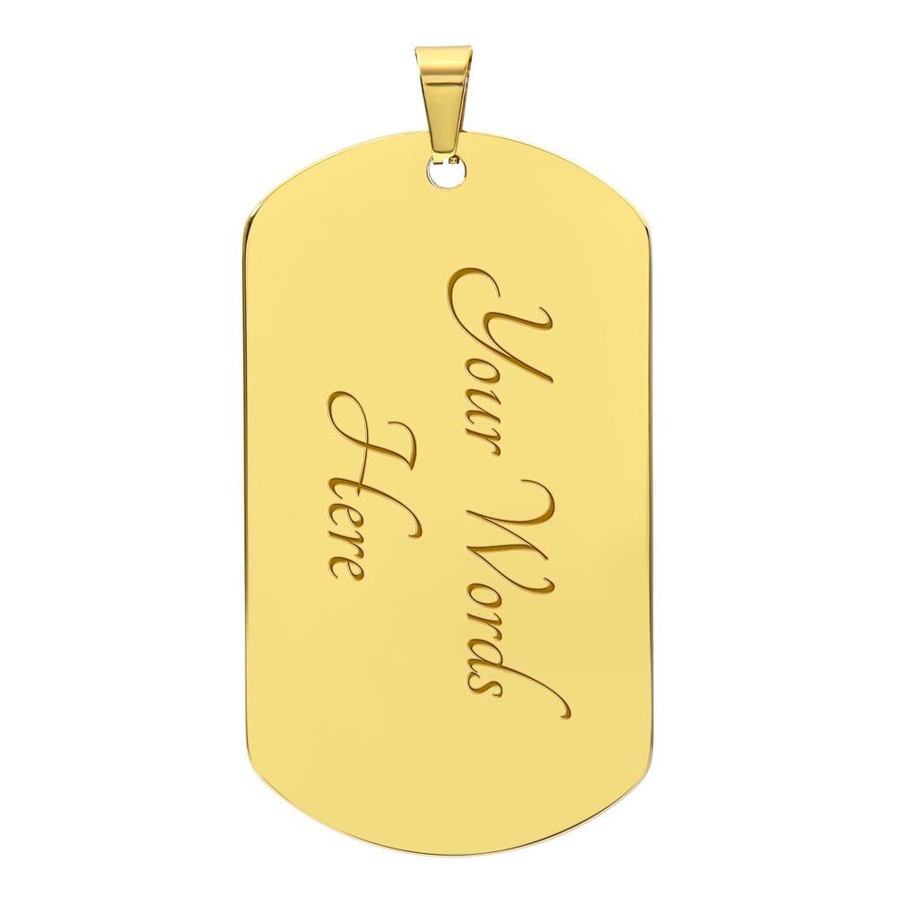 Dog Tag personnalisable