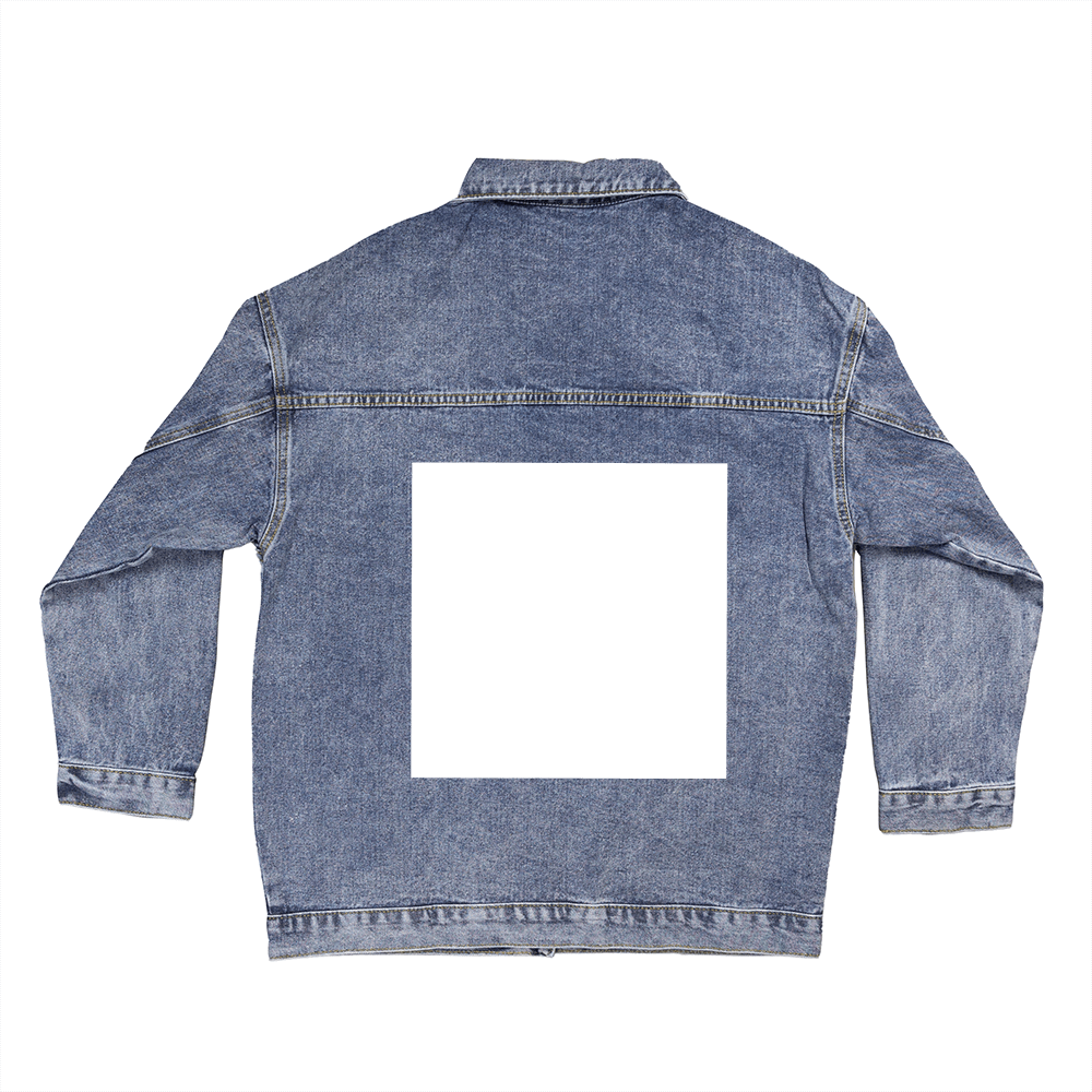 Veste en jean surdimensionnée pour femme