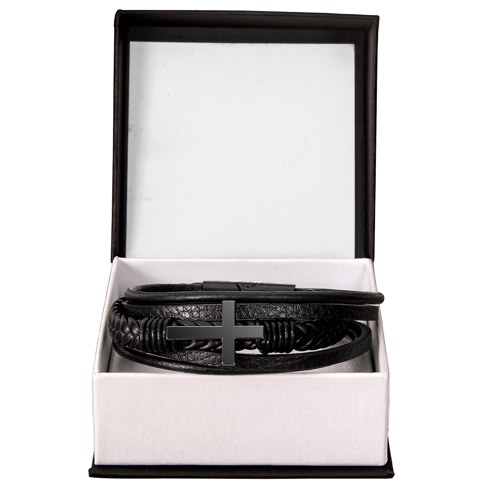 Bracelet croix pour homme