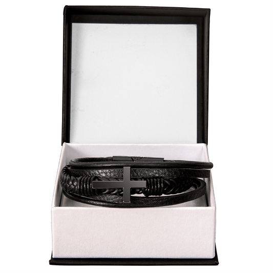 Bracelet croix pour homme