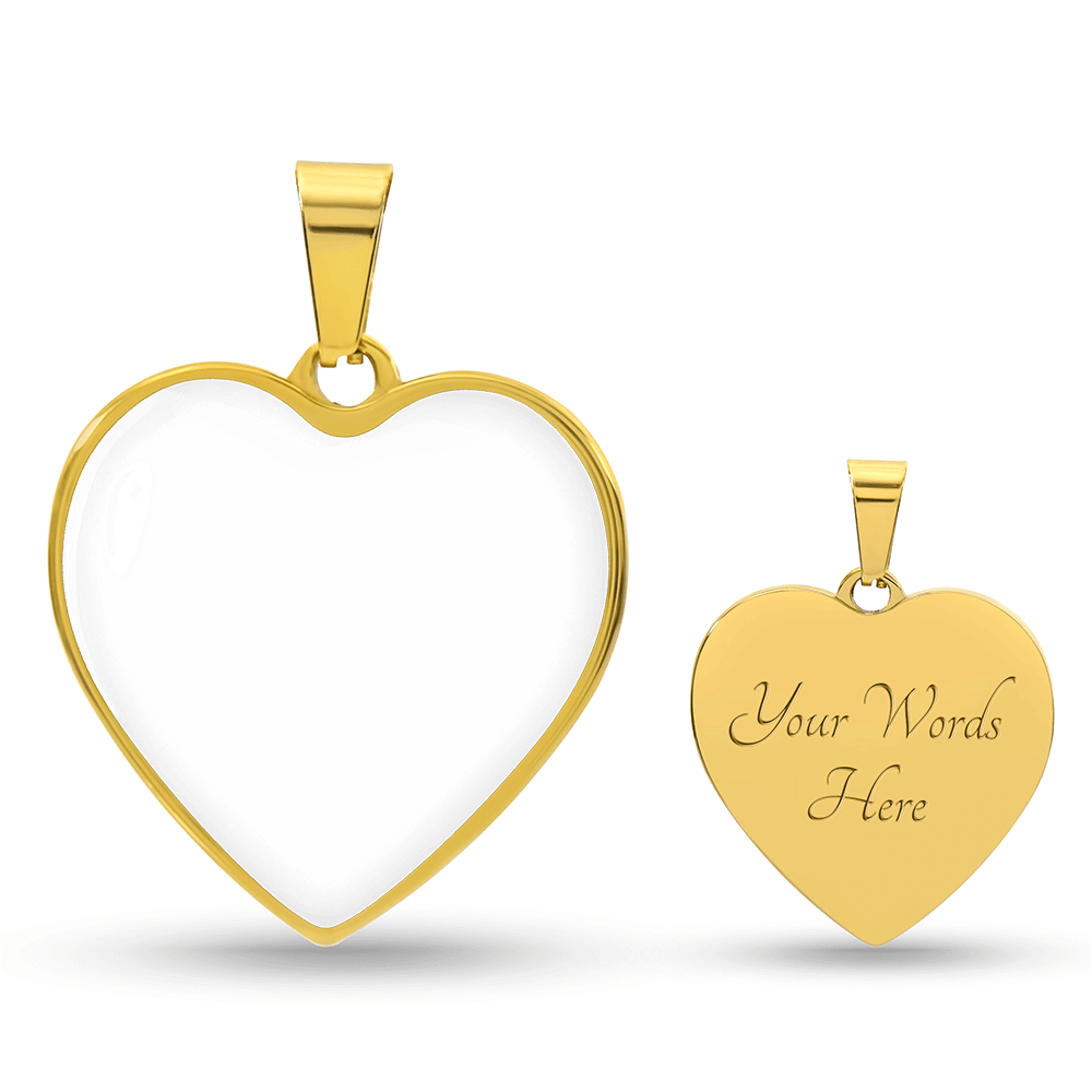 Coeur Tag personnalisable