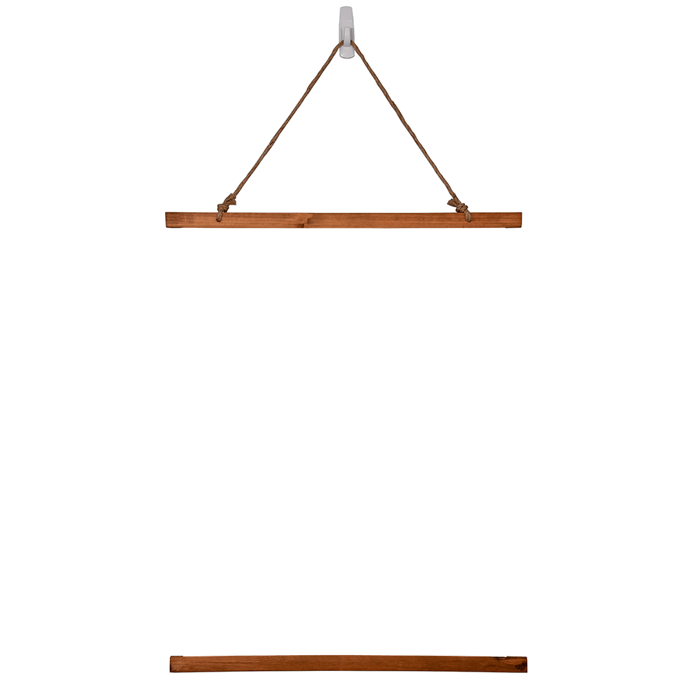 Tapisserie murale encadrée en bois (Portrait)