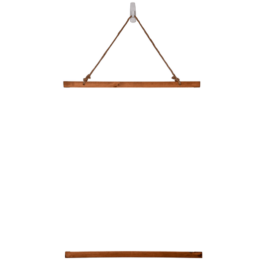 Tapisserie murale encadrée en bois (Portrait)