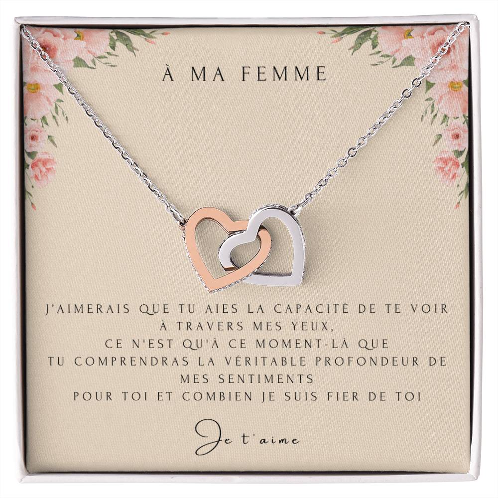 Cadeau femme - "Two Hearts"