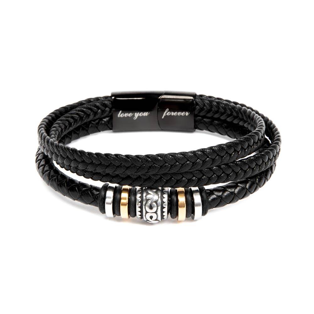 Bracelet en cuir homme