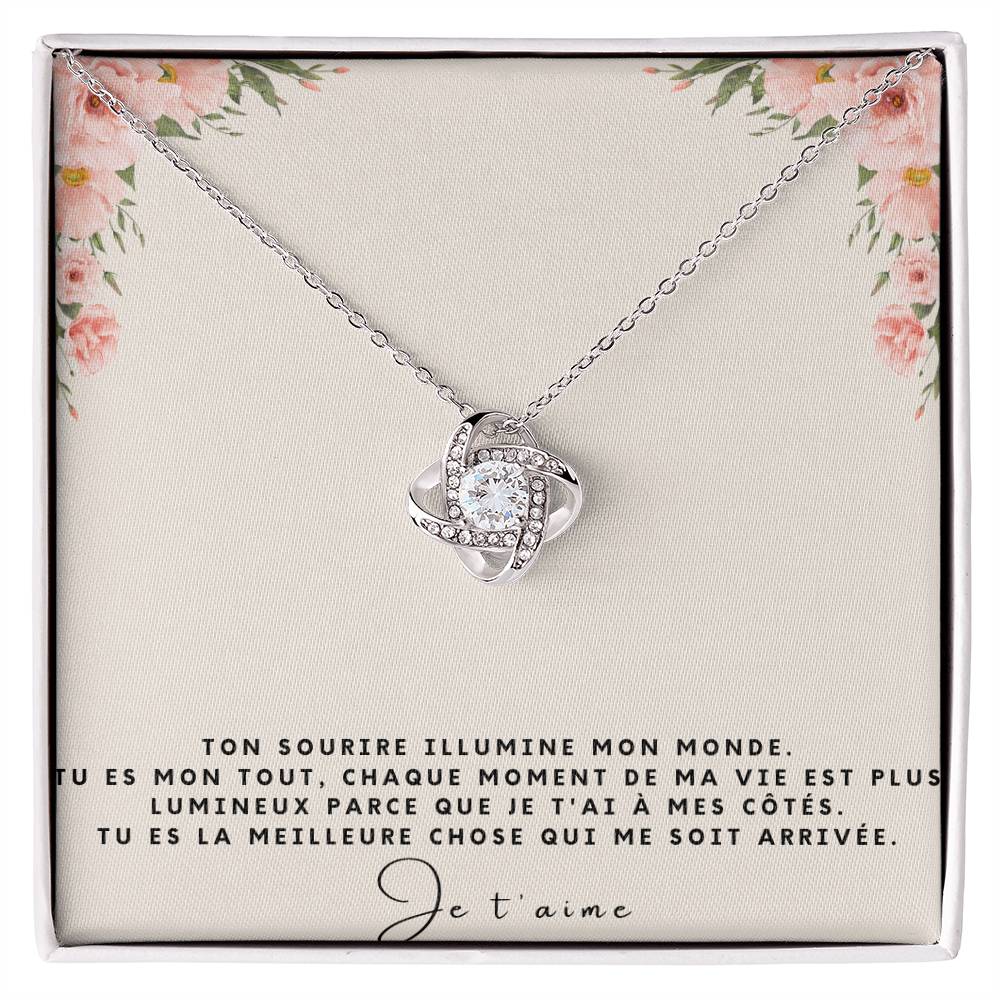 Collier "ART LOVER" et son bouquet "DOUCE DÉVOTION"